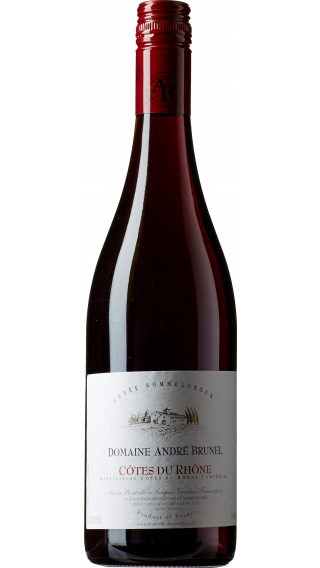 Bottle of Andre Brunel Cotes du Rhone Cuvee Sommelongue 2021 wine 750 ml