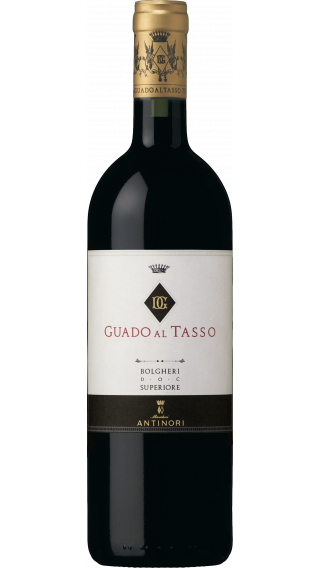 Bottle of Antinori Guado al Tasso Bolgheri Superiore 2018 wine 750 ml