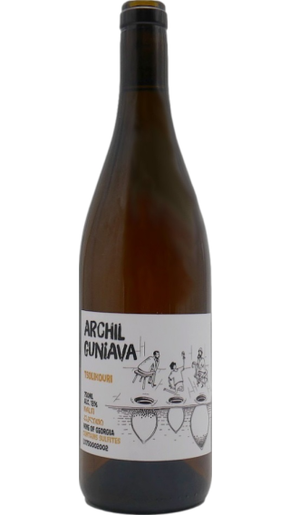 Bottle of Archil Guniava Tsolikouri 2021 wine 750 ml