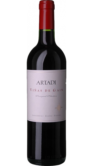 Bottle of Artadi Vinas de Gain 2018 wine 750 ml