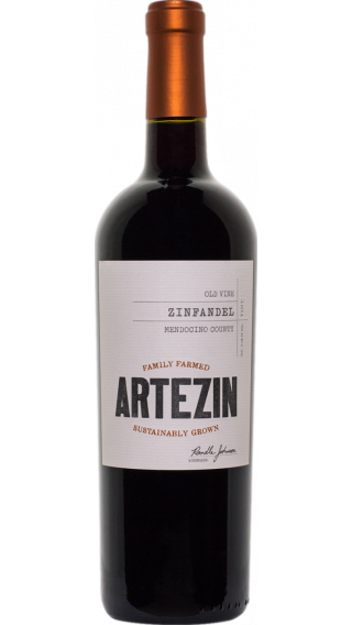 Bottle of Artezin Zinfandel 2017 wine 750 ml