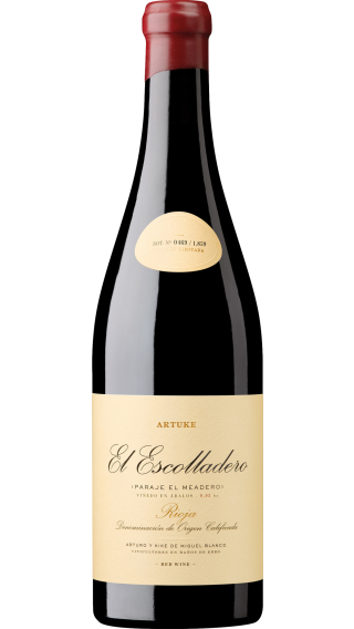 Bottle of Artuke El Escolladero 2022 wine 750 ml