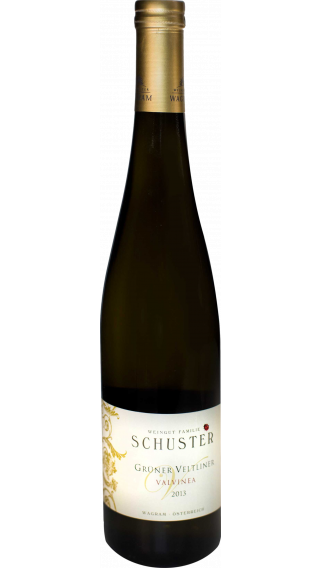 Bottle of Schuster Gruner Veltliner Valvinea 2013 wine 750 ml