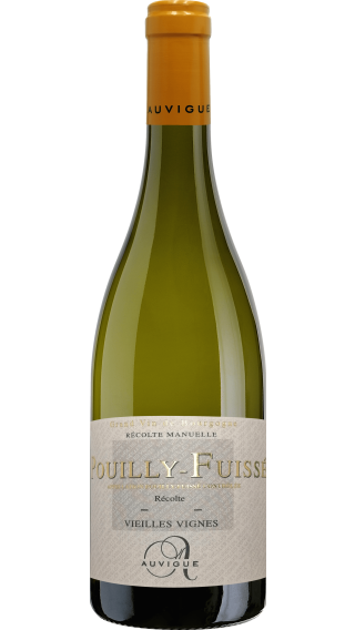 Bottle of Auvigue Pouilly-Fuisse Vieilles Vignes 2020 wine 750 ml