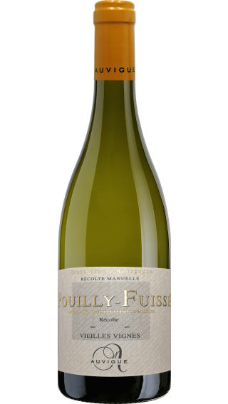 Bottle of Auvigue Pouilly-Fuisse Vieilles Vignes 2021 wine 750 ml