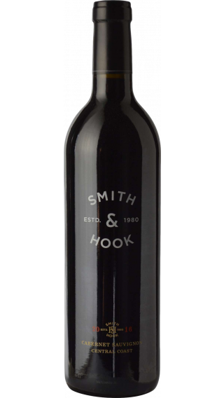 Bottle of Smith & Hook Cabernet Sauvignon 2016 wine 750 ml