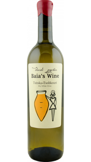 Bottle of Baia's Wine Tsitska - Tsolikouri 2021 wine 750 ml