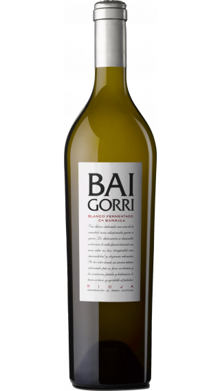 Bottle of Baigorri Fermentado en Barrica Blanco 2018 wine 750 ml