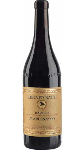 Bottle of Renato Ratti Barolo Marcenasco 2016 wine 750 ml