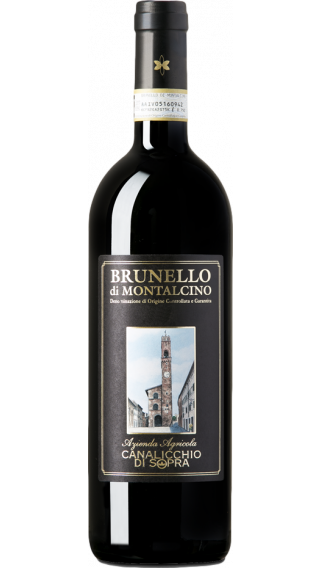 Bottle of Canalicchio di Sopra Brunello di Montalcino 2017 wine 750 ml