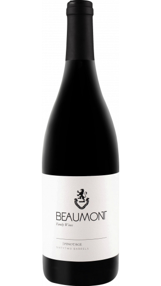 Bottle of Beaumont Pinotage 2020 wine 750 ml