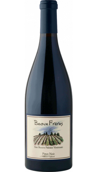 Bottle of Beaux Freres Pinot Noir Ribbon Ridge 2019 wine 750 ml