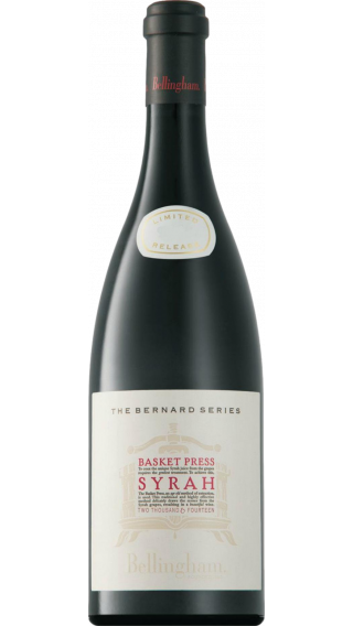 Bottle of Bellingham The Bernard Series Basket Press Syrah 2015 wine 750 ml