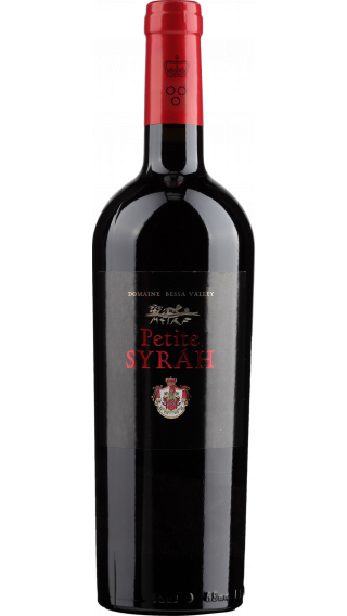 Bottle of Bessa Valley Petite Syrah 2018 wine 750 ml