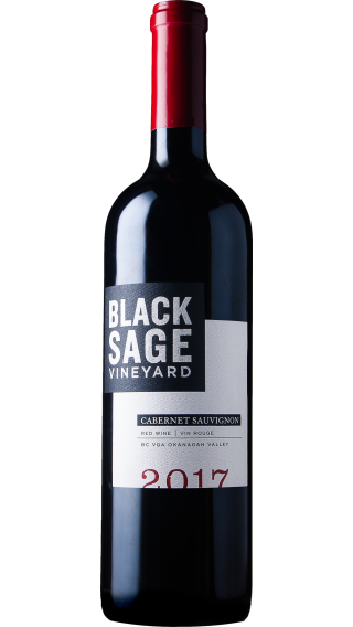 Bottle of Black Sage Vineyard Cabernet Sauvignon 2020 wine 750 ml