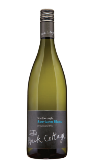 Bottle of Black Cottage Sauvignon Blanc 2018 wine 750 ml