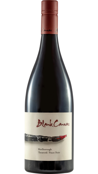 Bottle of Blank Canvas Escaroth Pinot Noir 2020 wine 750 ml