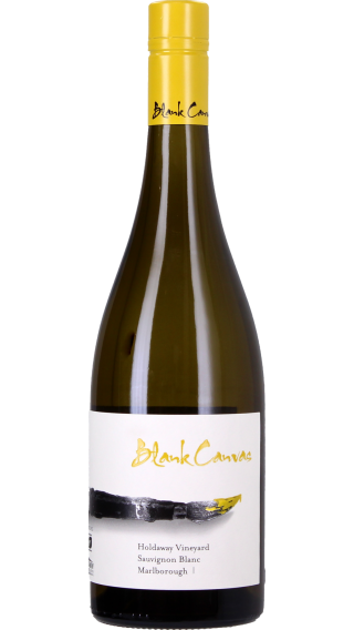 Bottle of Blank Canvas Holdaway Vineyard Sauvignon Blanc 2022 wine 750 ml