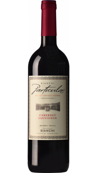 Bottle of Bodegas Bianchi Particular Cabernet Sauvignon 2019 wine 750 ml