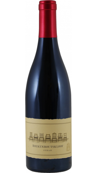 Bottle of Boekenhoutskloof Syrah 2017 wine 750 ml