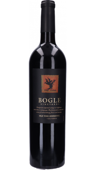 Bottle of Bogle Old Vine Zinfandel 2019 wine 750 ml