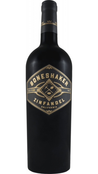 Bottle of Boneshaker Zinfandel 2018 wine 750 ml