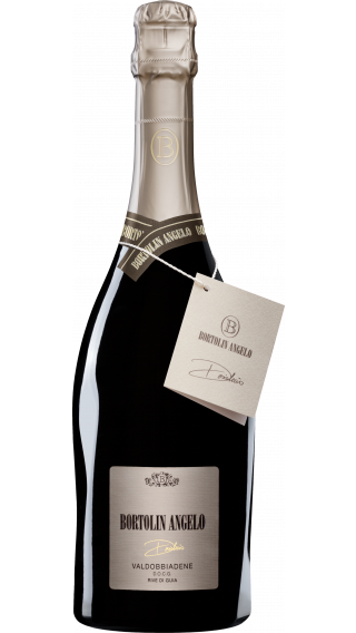 Bottle of Bortolin Angelo Desiderio Rive di Guia Valdobbiadene Prosecco Brut 2021 wine 750 ml
