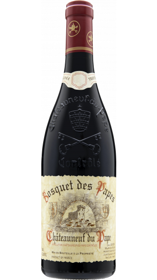Bottle of Bosquet des Papes Chateauneuf Du Pape Tradition 2019 wine 750 ml
