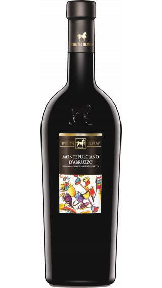 Bottle of Tenuta Ulisse Unico Montepulciano d'Abruzzo 2017 wine 750 ml