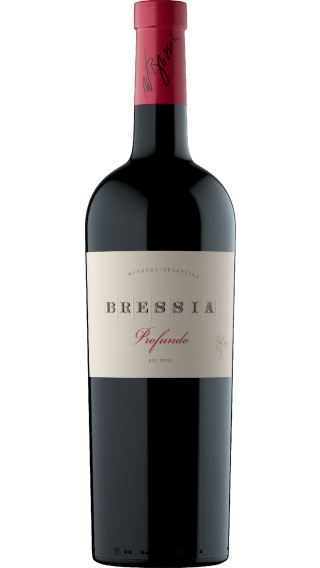 Bottle of Bressia Profundo 2018 wine 750 ml