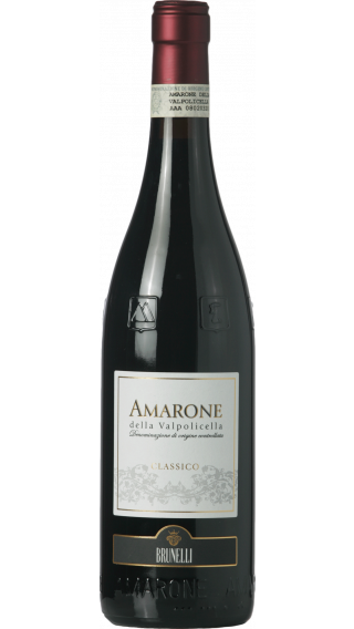 Bottle of Brunelli Amarone Della Valpolicella Classico 2016 wine 750 ml