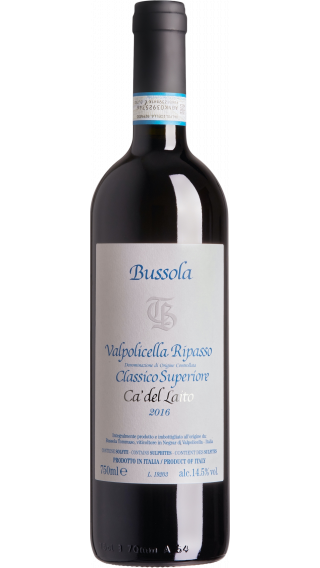 Bottle of Bussola Ca' del Laito Valpolicella Ripasso Superiore 2016 wine 750 ml