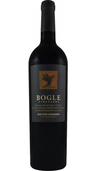 Bottle of Bogle Old Vine Zinfandel 2018 wine 750 ml