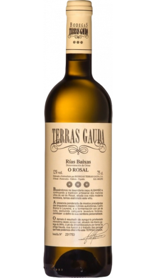 Bottle of Terras Gauda 2018 wine 750 ml