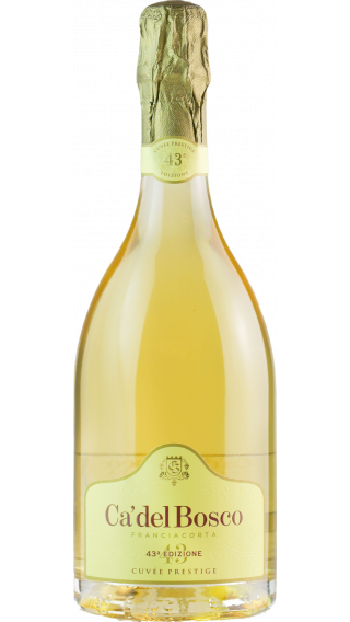 Bottle of Ca' del Bosco Franciacorta Cuvee Prestige wine 750 ml
