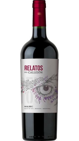 Bottle of Callejon del Crimen Relatos del Callejon Malbec 2020 wine 750 ml