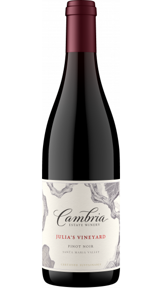 Bottle of Cambria Julia's Vineyard Pinot Noir 2019 wine 750 ml