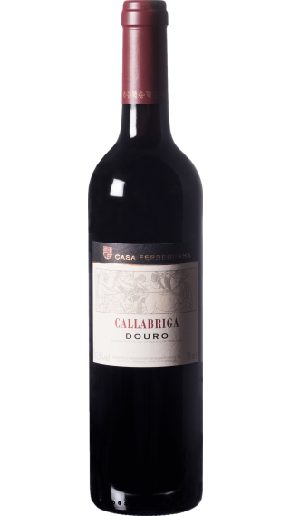Bottle of Casa Ferreirinha Callabriga 2021 wine 750 ml