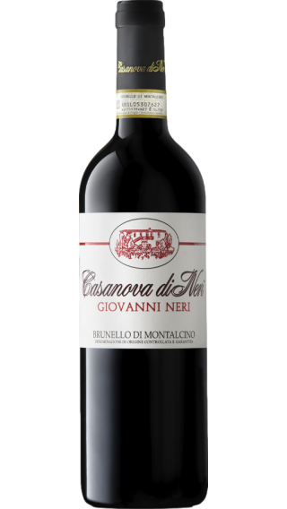 Bottle of Casanova Di Neri Giovanni Neri Brunello di Montalcino 2018 wine 750 ml
