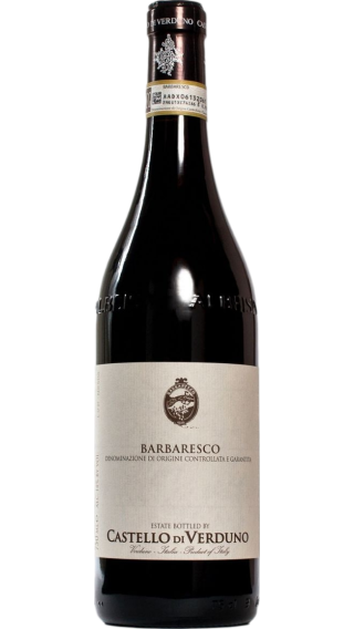 Bottle of Castello di Verduno Barbaresco 2020 wine 750 ml
