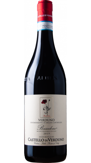 Bottle of Castello di Verduno Basadone Pelaverga 2019 wine 750 ml