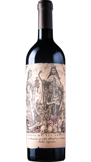 Bottle of Catena Zapata Argentino Malbec 2021 wine 750 ml