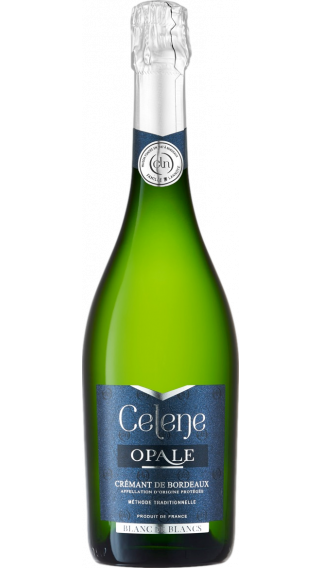 Bottle of Celene Opale Cremant de Bordeaux Blanc de Blancs wine 750 ml
