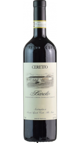 Bottle of Ceretto Barolo 2016 wine 750 ml