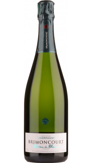 Bottle of Champagne Brimoncourt Blanc de Blancs wine 750 ml