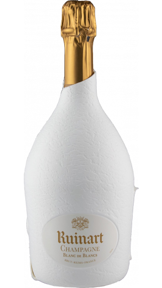 Bottle of Champagne Ruinart Blanc de Blancs Second Skin wine 750 ml