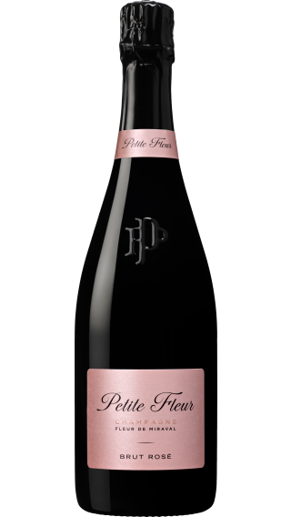 Bottle of Champagne Fleur de Miraval Petite Fleur Rose Brut wine 750 ml