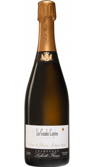 Bottle of Champagne Laherte Freres Les Grands Crayeres Blanc de Blancs Extra Brut 2018 wine 750 ml