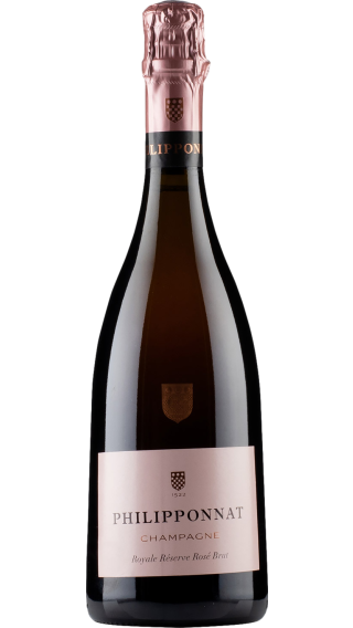 Bottle of Champagne Philipponnat Royale Reserve Brut Rose wine 750 ml