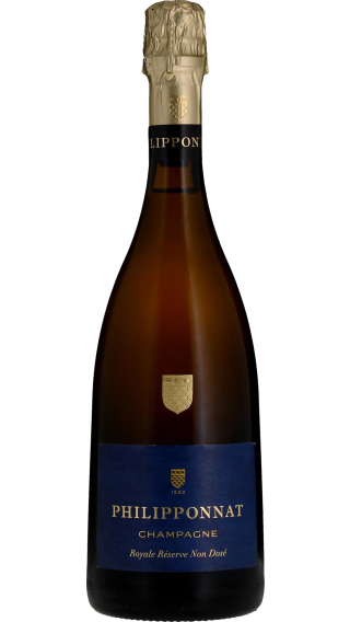 Bottle of Champagne Philipponnat Royale Reserve Non Dose Brut wine 750 ml